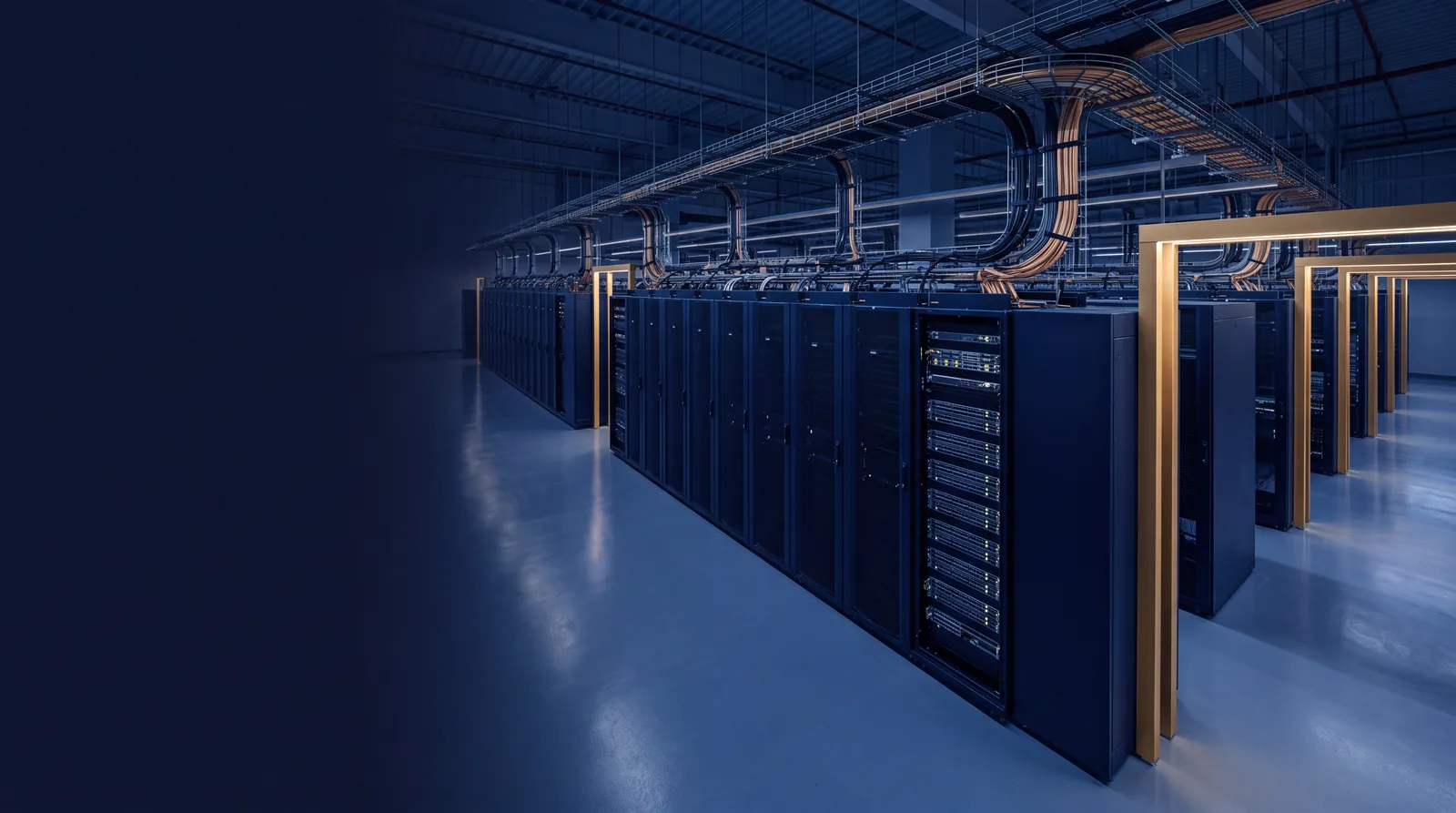 Carrier exchange hall — networking infrastructure